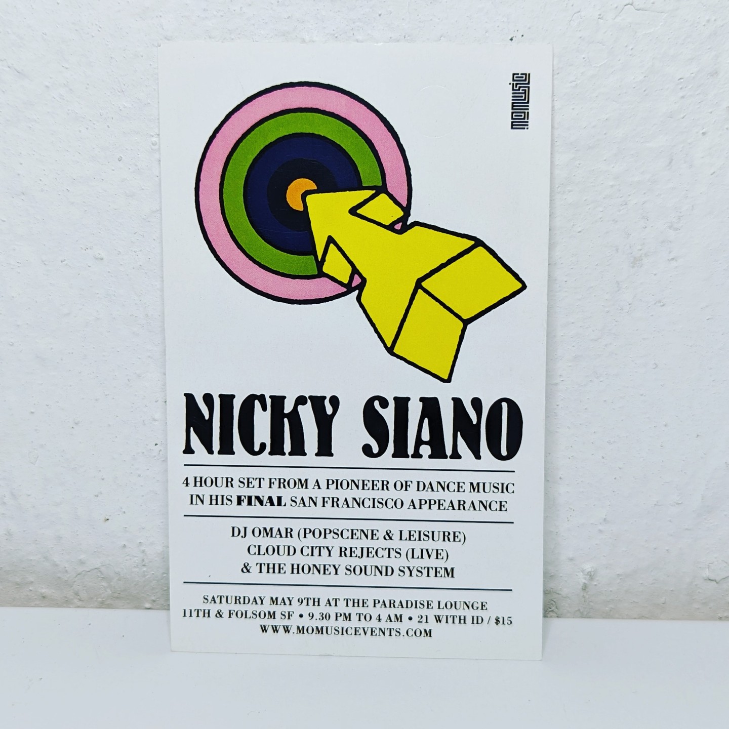 Nicky Siano Flier